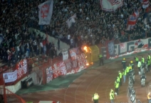 Derby: Crvena Zvezda Belgrade - Partizan Belgrade. 2017-03-04
