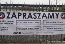 PL: Polonia Warszawa - Radomiak Radom. 2017-04-28